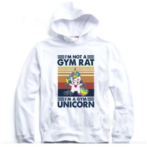 Unicorn I’m Not A Gym Rat I’m A Gym Unicorn Vintage