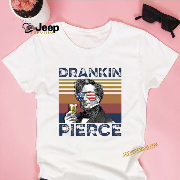 Us Drink Dranklin Pierce Independence Day Vintage shirt
