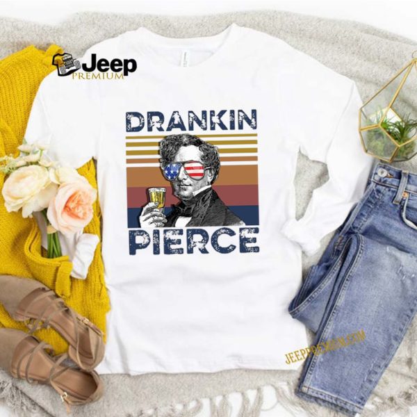 Us Drink Dranklin Pierce Independence Day Vintage shirt