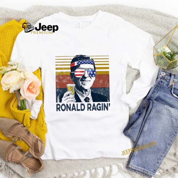 Vintage Ronald Ragin’ 4th Of July Independence Day shirt