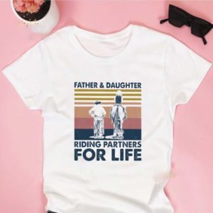 Vintage father & daughter riding partners for life father’s day
