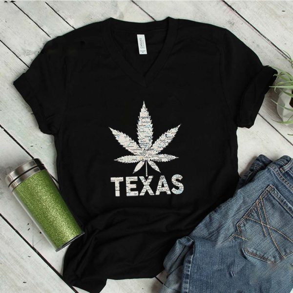 Weed Texas to map hoodie, sweater, longsleeve, shirt v-neck, t-shirt
