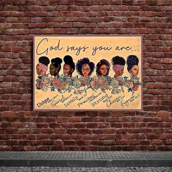 African god says you are poster