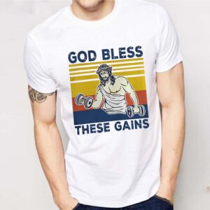 God Bless These Gains Vintage shirt