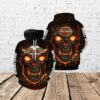 Harley Davidson Skull Hoodie 3d