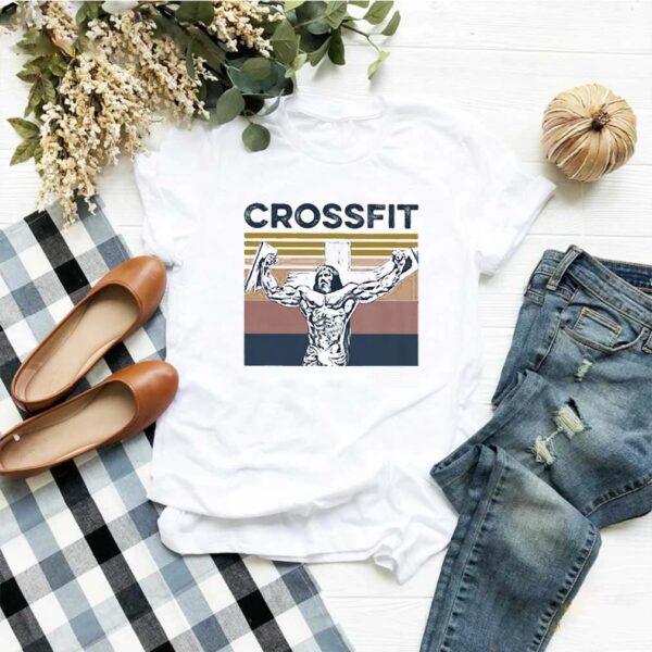 Jesus Strong Crossfit Vintage shirt