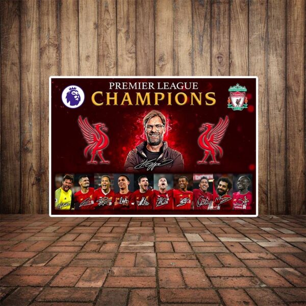 Liverpool win Poster