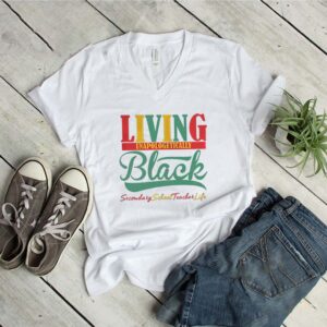 Living unapologetically black secondary school teacher life shirt