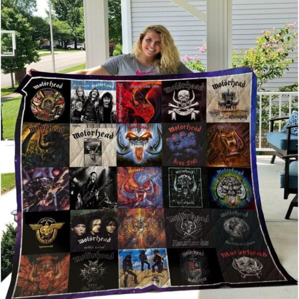 Motorhead quilt blanket for rock band