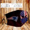 New england patriots american warrior full printing face mask Copy