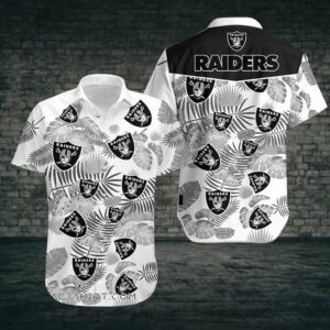 Oakland raiders hawaiian shirt