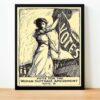 Vote for the woman suffrage amendment poster