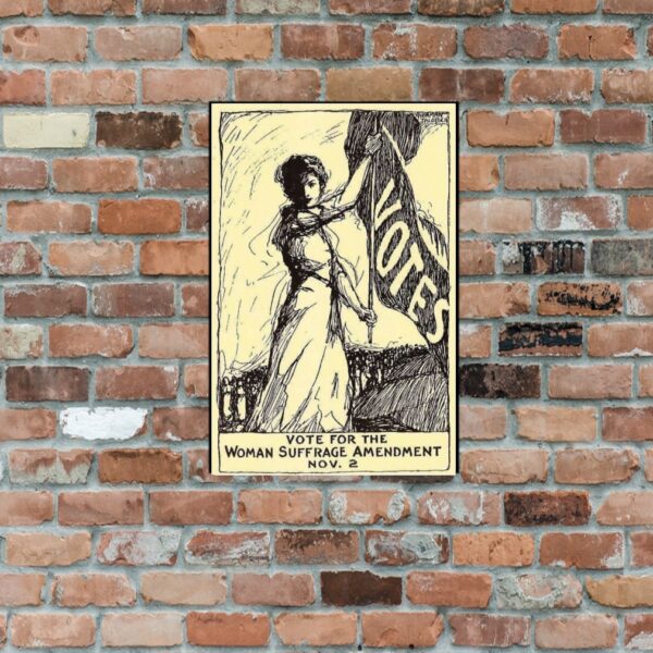 Vote for the woman suffrage amendment posterh 2