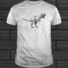 DINOSAURS T REX WATERCOLOR SHIRT Copy