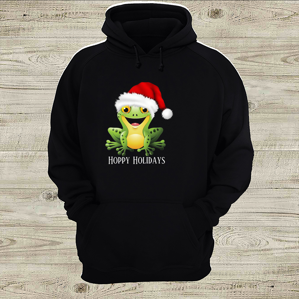 Festive Christmas Hoppy Holidays Frog Shirt 11 Festive Christmas Hoppy Holidays Frog Shirt 2 Shirt, hoodie, sweater, long sleeve and tank top