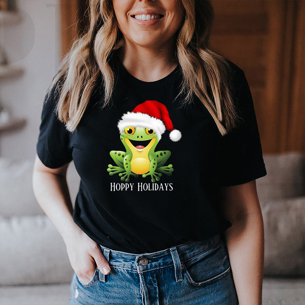 Festive Christmas Hoppy Holidays Frog Shirt 15 Festive Christmas Hoppy Holidays Frog Shirt 3 Shirt, hoodie, sweater, long sleeve and tank top