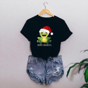 Festive Christmas Hoppy Holidays Frog Shirt 4 Shirt, hoodie, sweater, long sleeve and tank top