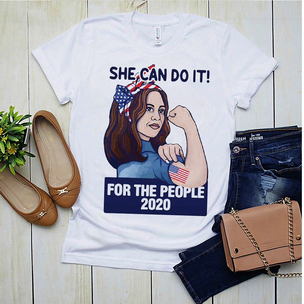 Funny Kamala Harris She Can Do It For The People American T Shirt 6 hoodie, sweater, longsleeve, v-neck t-shirt