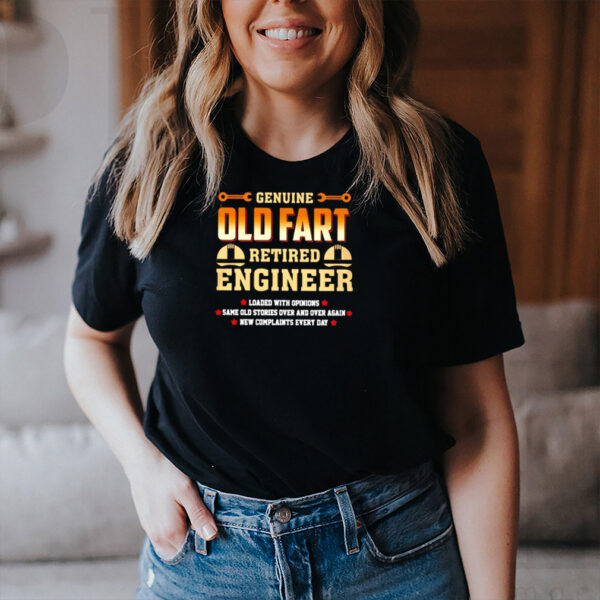 Genuine old fart retired lineman loaded with opinions hoodie, sweater, longsleeve, shirt v-neck, t-shirt