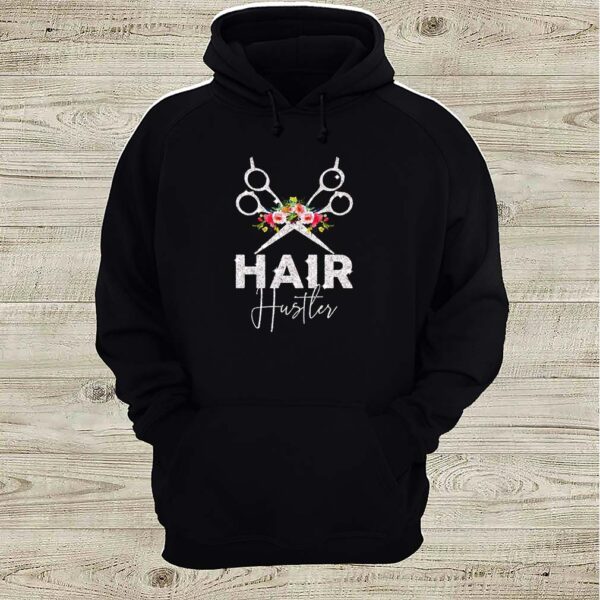 Hair hustler hairdresser diamond floral hoodie, sweater, longsleeve, shirt v-neck, t-shirt 3