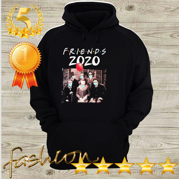 Horror movie Character face mask Friends 2020 hoodie, sweater, longsleeve, shirt v-neck, t-shirt 3