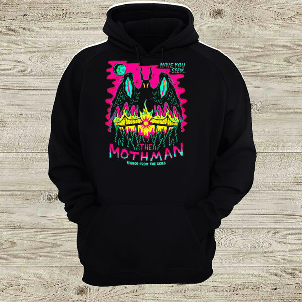 mothman terror from the skies shirt