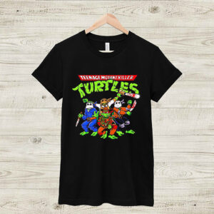 horror movie characters teenage mutant killer turtles shirt Sweater 3 hoodie, sweater, longsleeve, v-neck t-shirt