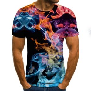 2020 New Male 3d Tshirts Print T Cartoon Shirts