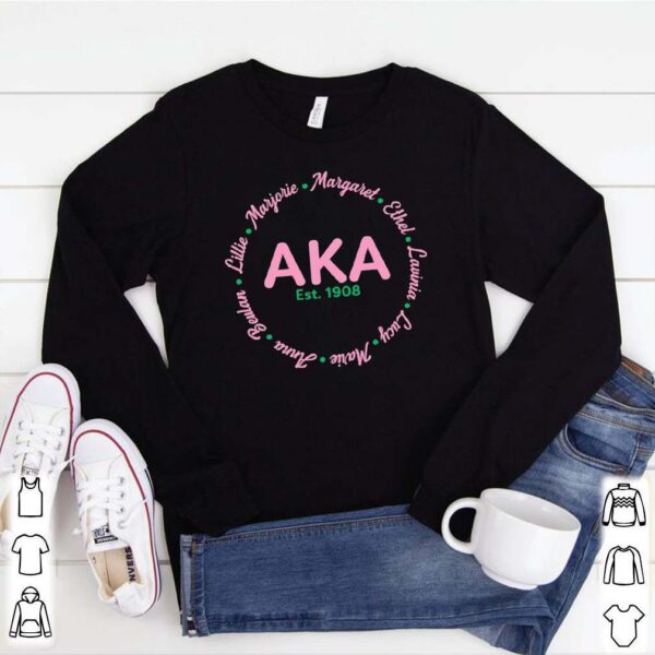 AKA Founders AKA Sorority Est 1908 Comma La T hoodie, sweater, longsleeve, shirt v-neck, t-shirt 1