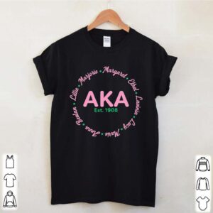 AKA Founders AKA Sorority Est 1908 Comma La T hoodie, sweater, longsleeve, shirt v-neck, t-shirt 4