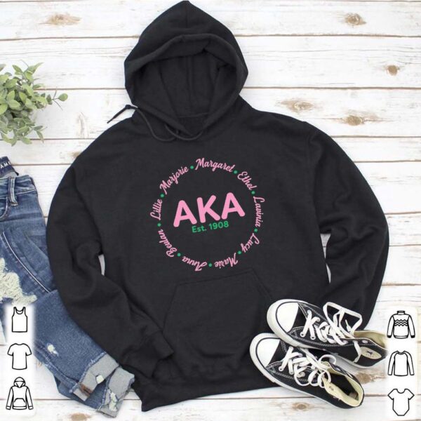 AKA Founders AKA Sorority Est 1908 Comma La T hoodie, sweater, longsleeve, shirt v-neck, t-shirt 5