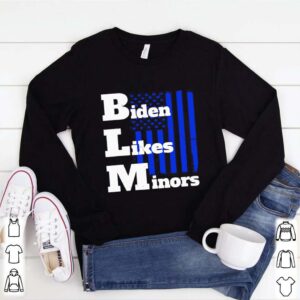 BLM Biden Likes Minors Election 2020 Pro Biden For President American Flag shirt 1