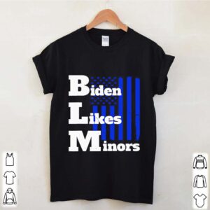 BLM Biden Likes Minors Election 2020 Pro Biden For President American Flag shirt 4