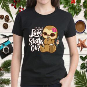 Baby Sloth Love Sloths Lazy Slow Animals Cute Mammals T Shirt 2