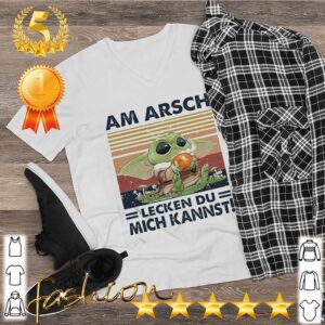 Baby Yoda Am Arsch lecken du mich Kannst vintage hoodie, sweater, longsleeve, shirt v-neck, t-shirt