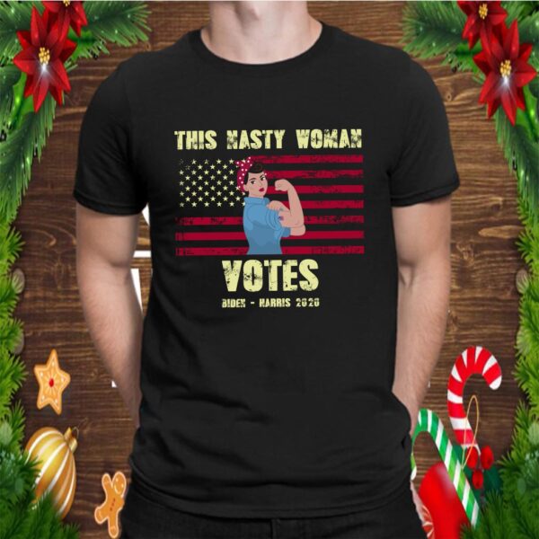 Biden Harris 2020 This Nasty Woman Votes T-Shirt