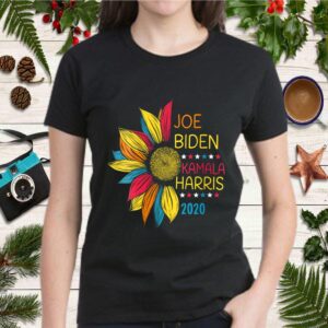Colorful Sunflower Joe Biden Kamala Harris 2020 T Shirt 2