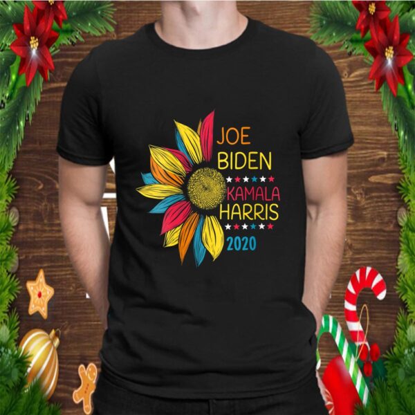 Colorful-Sunflower Joe Biden Kamala Harris 2020 T-Shirt
