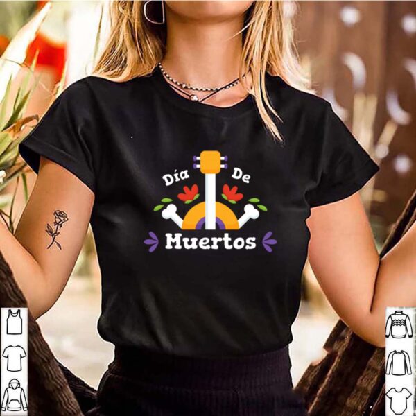 Dia De Los Guitar Mexican Holiday shirt