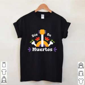Dia De Los Guitar Mexican Holiday shirt 4