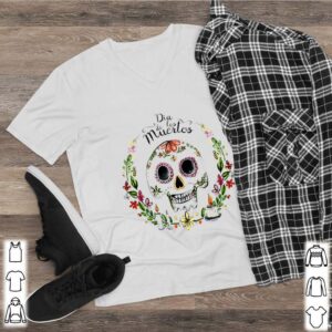 Dia De Los Muertos Sugar Skull Happy Holiday hoodie, sweater, longsleeve, shirt v-neck, t-shirt 2