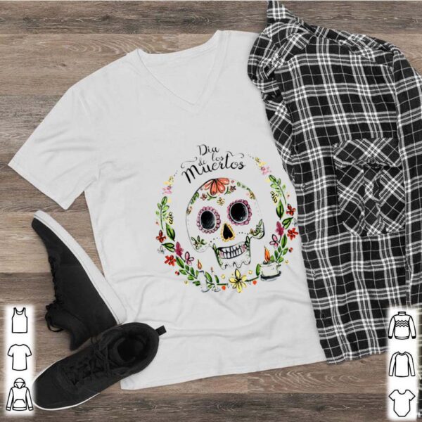 Dia De Los Muertos Sugar Skull Happy Holiday hoodie, sweater, longsleeve, shirt v-neck, t-shirt