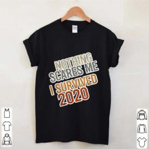 Distressed I Survived 2020 Nothing Scares Me hoodie, sweater, longsleeve, shirt v-neck, t-shirt 4