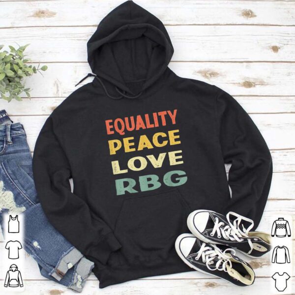 Equality Peace Love RBG Vintage T-Shirt