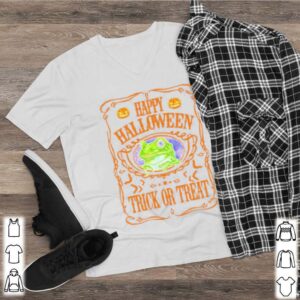 Frog Happy Halloween Trick Or Treat shirt 2 Shirt, hoodie, sweater, long sleeve and tank top