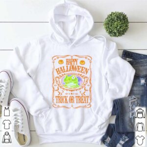 Frog Happy Halloween Trick Or Treat shirt 5 Shirt, hoodie, sweater, long sleeve and tank top