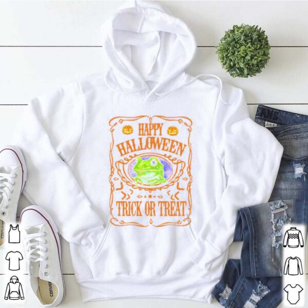 Frog Happy Halloween Trick Or Treat shirt