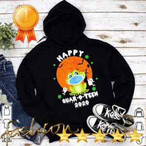 Frog face mask happy Quar o teen 2020Frog face mask happy Quar o teen 2020 Halloween hoodie, sweater, longsleeve, shirt v-neck, t-shirt Halloween hoodie, sweater, longsleeve, shirt v-neck, t-shirt