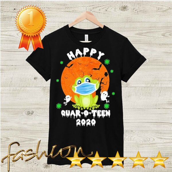 Frog face mask happy Quar o teen 2020 HalloFrog face mask happy Quar o teen 2020 Halloween hoodie, sweater, longsleeve, shirt v-neck, t-shirtween hoodie, sweater, longsleeve, shirt v-neck, t-shirt