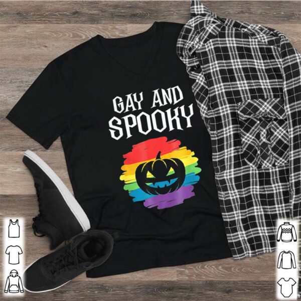 Gay And Spooky Halloween Party Costume hoodie, sweater, longsleeve, shirt v-neck, t-shirt 2